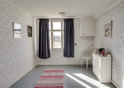 Gästhuset sovrum