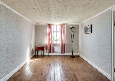Gästhuset sovrum