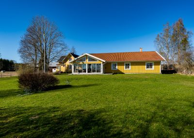 Exteriör baksida bostadshus