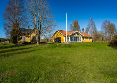 Exteriör baksida bostadshus